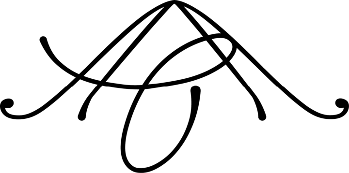 Monogramme A·C·A — Antoine, Corentin, Arnaud
